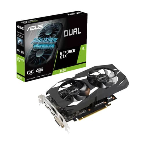 Asus GTX 1650 Dual OC 4GB GDDR6 Gaming Graphics Card